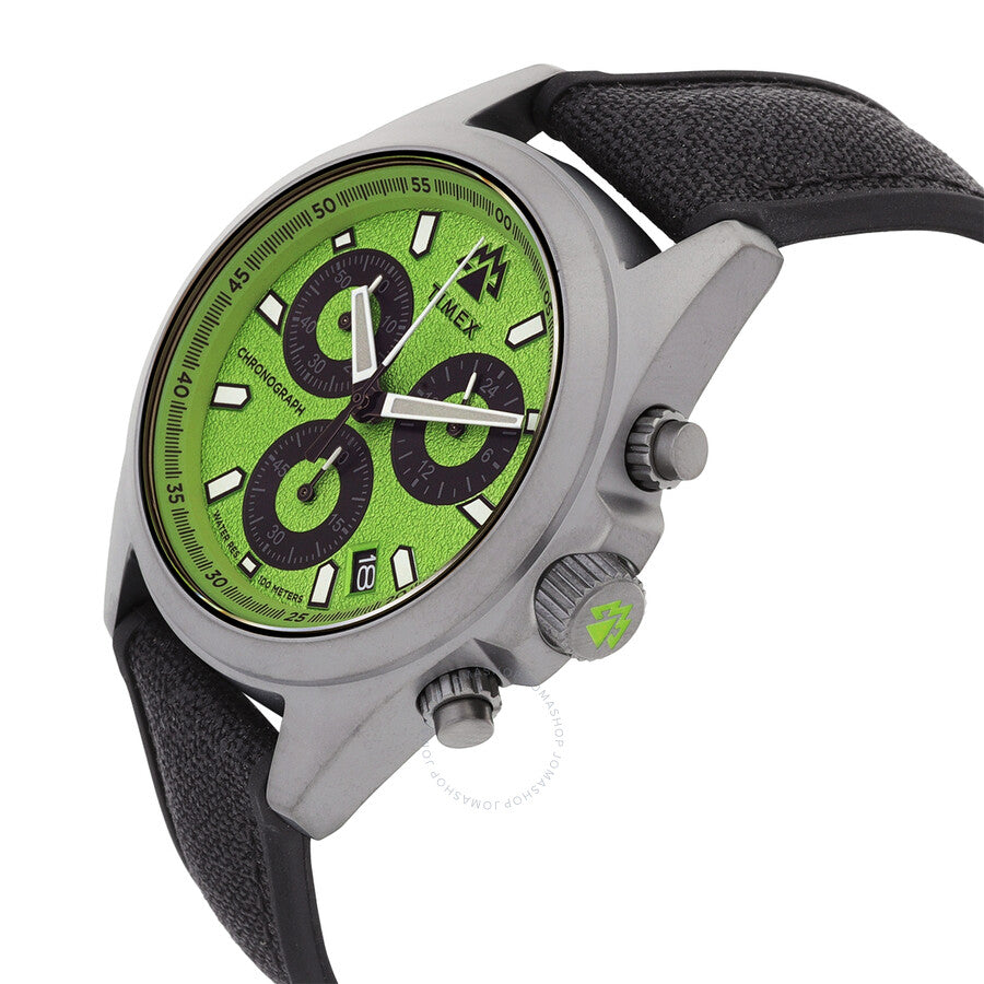 Timex Expedition North Field Chronograph Quartz Green Dial Men's Watch TW2V96400 - The Watches Men & Co #2