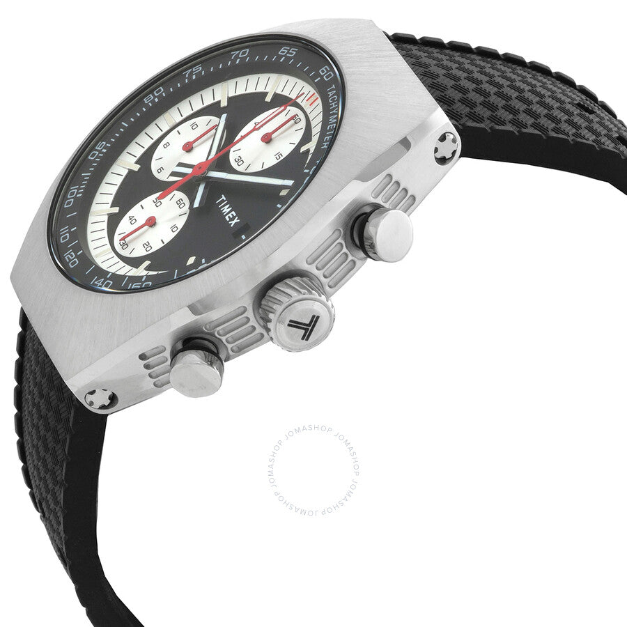 Timex Legacy Chronograph Quartz Black Dial Men's Watch TW2W64500 - The Watches Men & Co #2