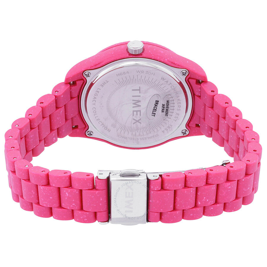 Timex Legacy Ocean Quartz Pink Dial Ladies Watch TW2V77200 - The Watches Men & Co #3