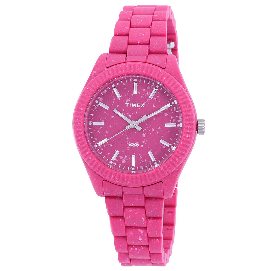 Timex Legacy Ocean Quartz Pink Dial Ladies Watch TW2V77200 - Dawson Watches