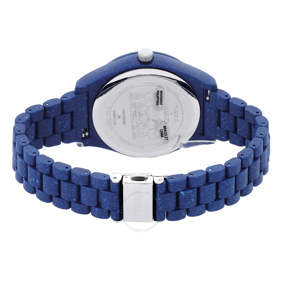 Timex Legacy Ocean X Peanuts Quartz Blue Dial Men's Watch TW2V53300 - The Watches Men & Co #3