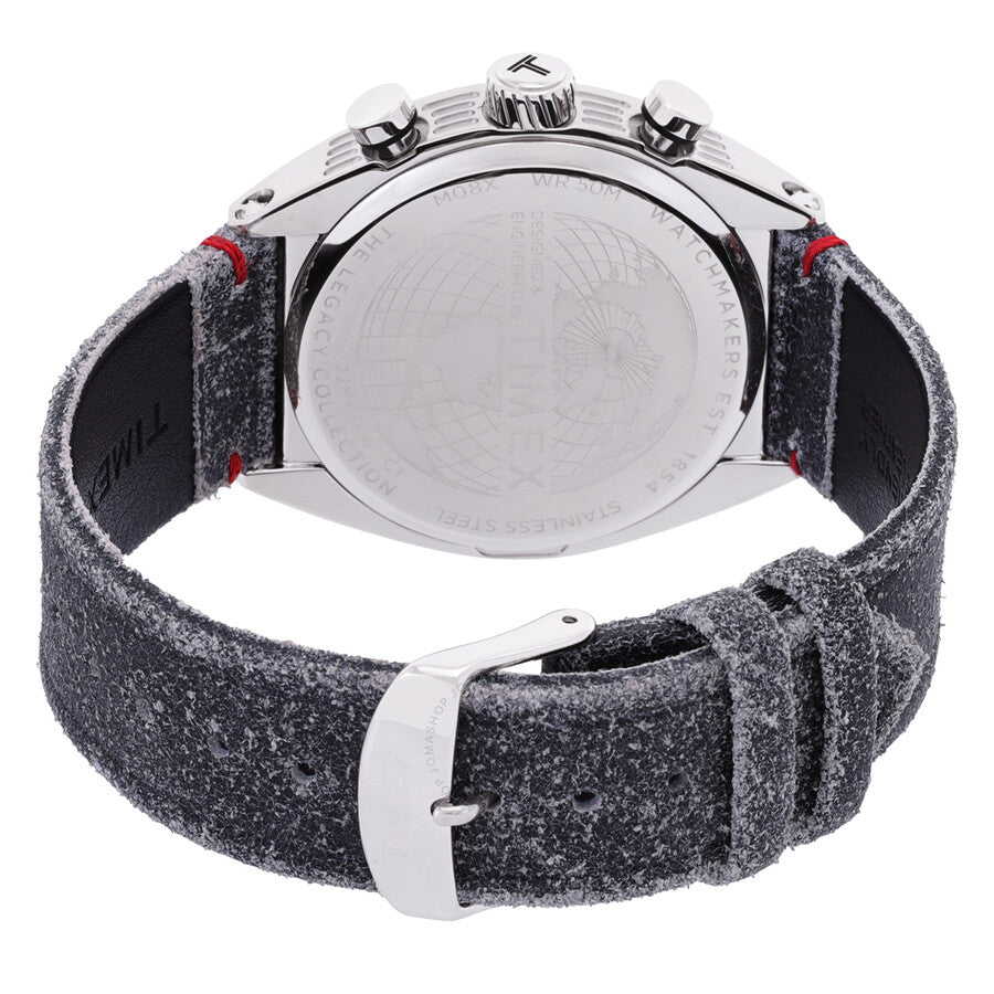 Timex Legacy Tonneau Chronograph Quartz Black Dial Men's Watch TW2W50000 - The Watches Men & Co #3