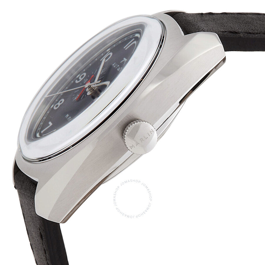 Timex Marlin Automatic Black Dial Men's Watch TW2V62100 - The Watches Men & Co #4
