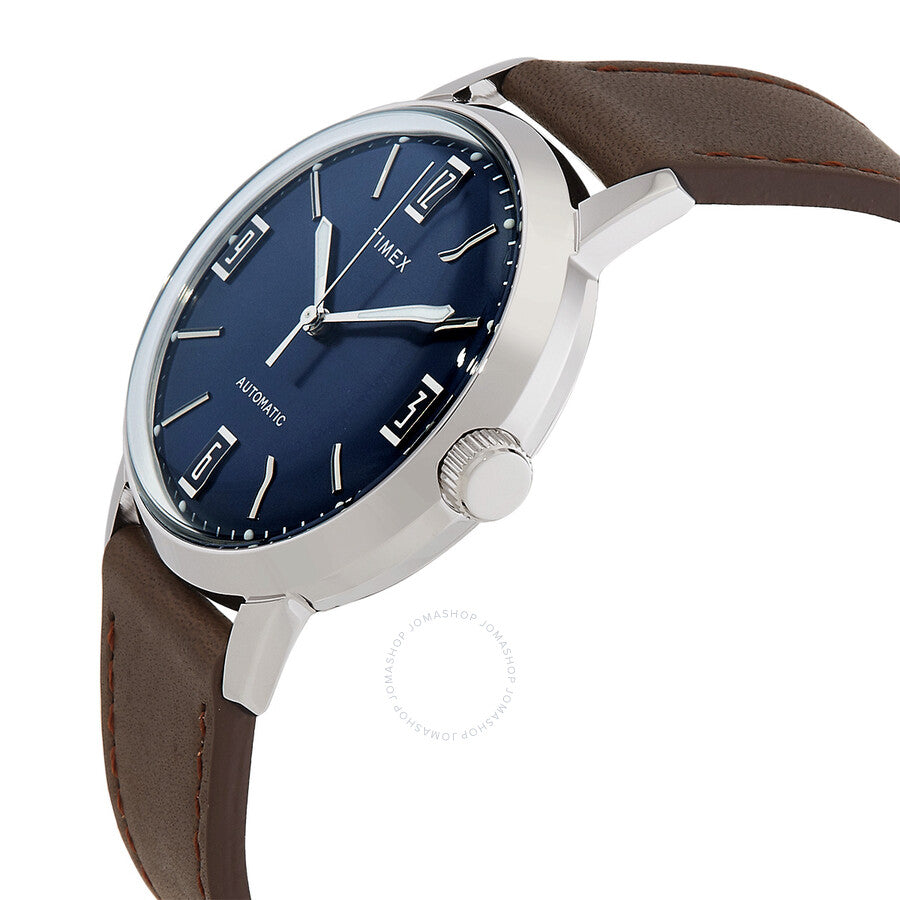 Timex Marlin Automatic Blue Dial Men's Watch TW2V44500 - The Watches Men & Co #2