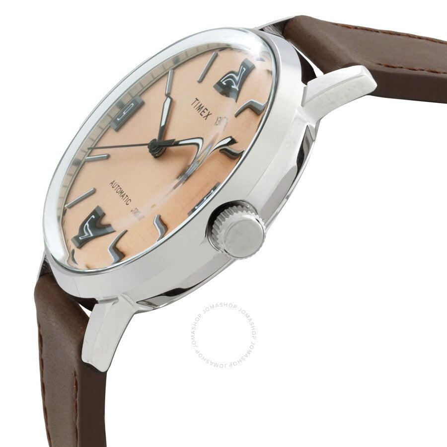 Timex Marlin Automatic Salmon Dial Men's Watch TW2W33800 - Dawson Watches #2