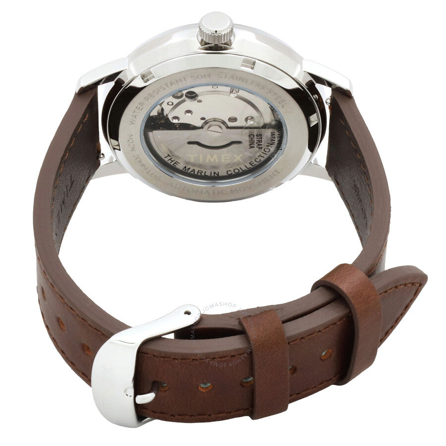 Timex Marlin Automatic Salmon Dial Men's Watch TW2W33800 - Dawson Watches #3