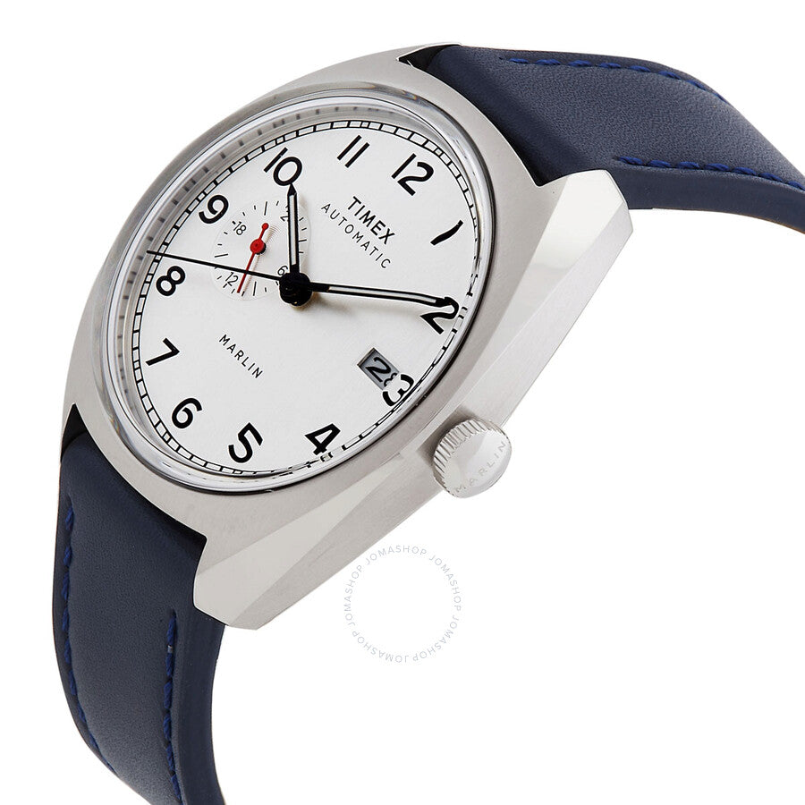 Timex Marlin Automatic Silver Dial Men's Watch TW2V61900V3 - The Watches Men & Co #2