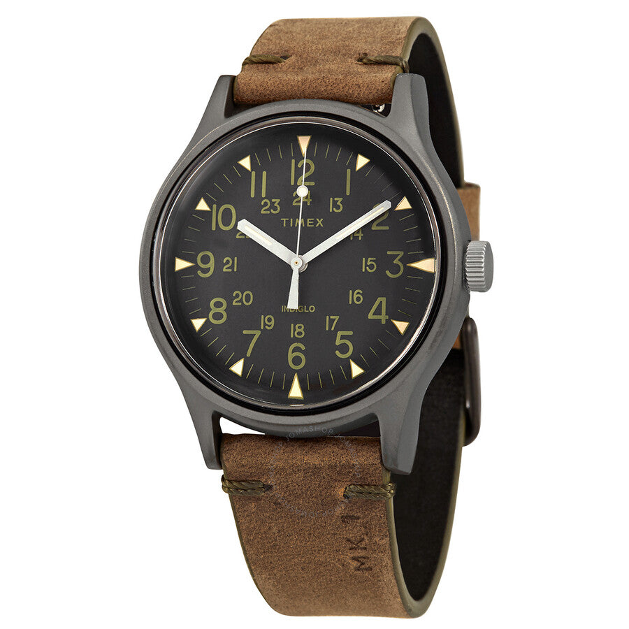 Timex MK1 Quartz Black Dial Men's Watch TW2R97000 - The Watches Men & Co