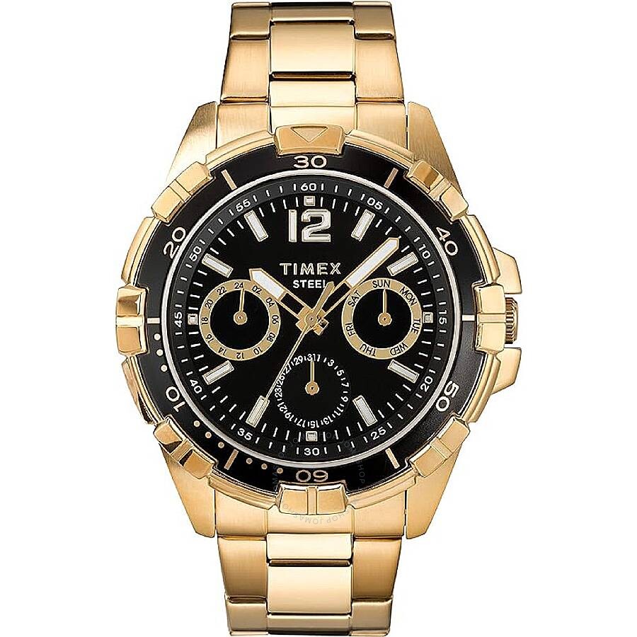 Timex Multifunction Quartz Black Dial Men's Watch TW2T50800 - The Watches Men & Co