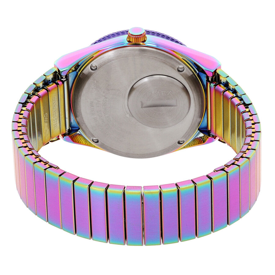 Timex Q Timex Iridescence Quartz Expansion Band Ladies Watch TW2W41100 - Dawson Watches #3