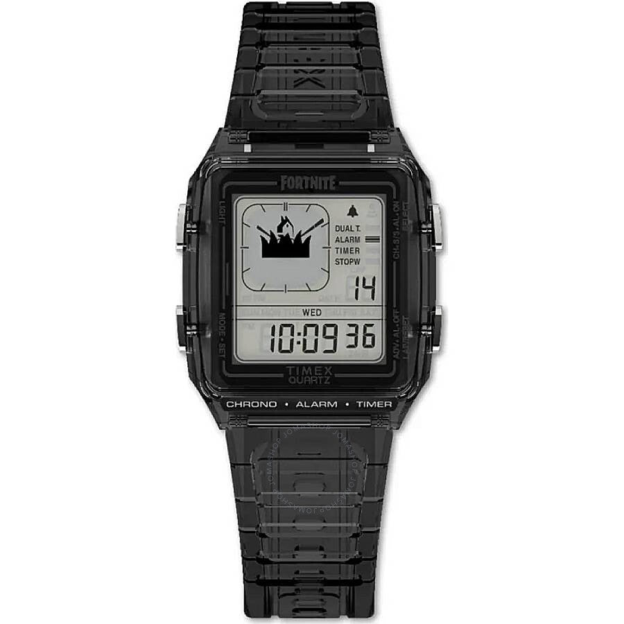 Timex Q Timex LCA x Fortnite Alarm Quartz Digital Unisex Watch TW2W96500 - Dawson Watches