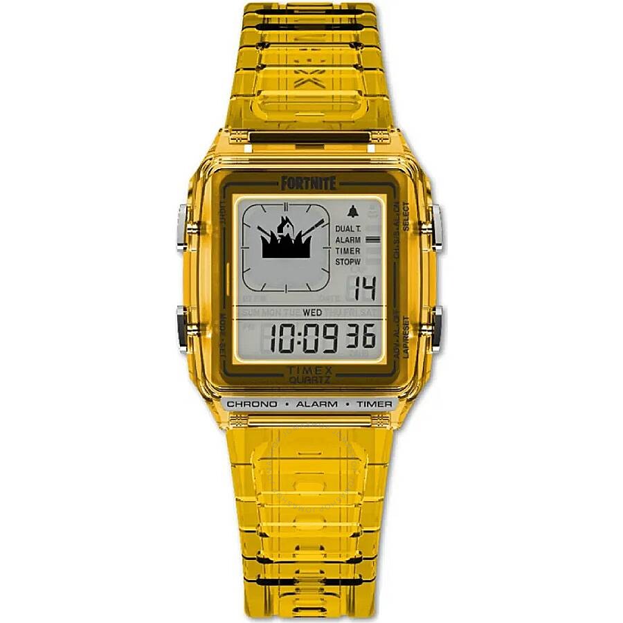 Timex Q Timex LCA x Fortnite Alarm Quartz Digital Unisex Watch TW2W96600 - Dawson Watches