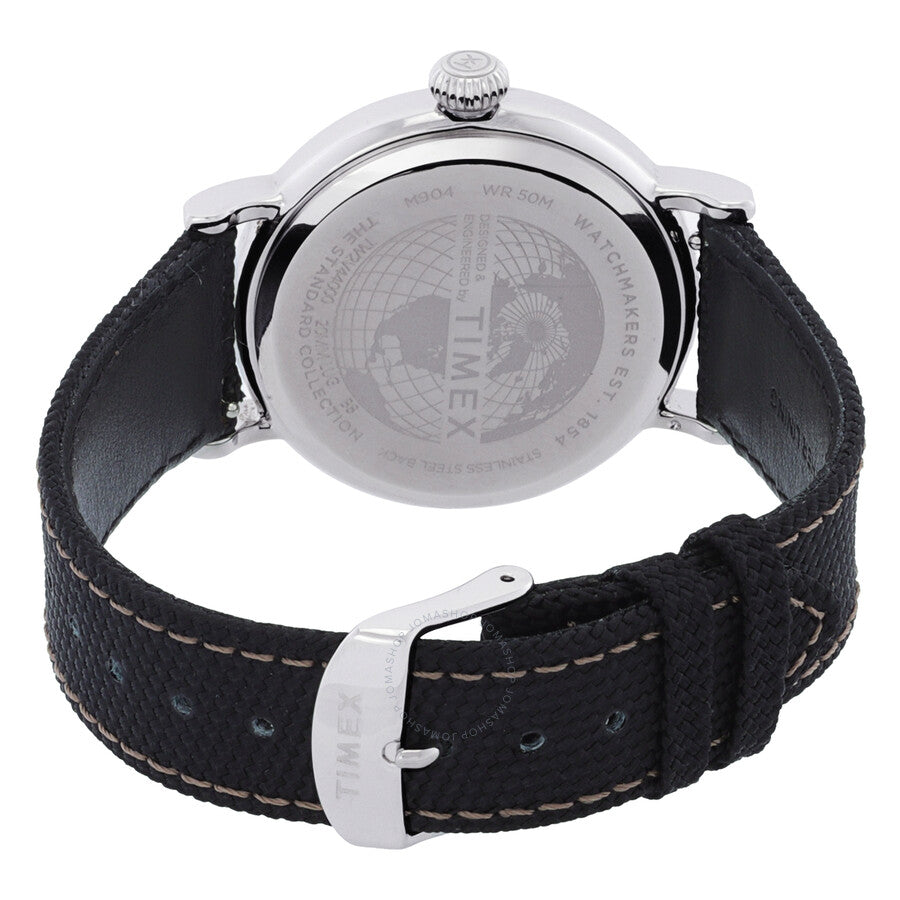 Timex Standard Quartz Black Dial Men's Watch TW2V44000 - The Watches Men & Co #3