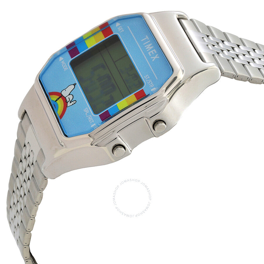 Timex T80 X Peanuts Alarm Quartz Digital Unisex Watch TW2V61300 - Dawson Watches #2