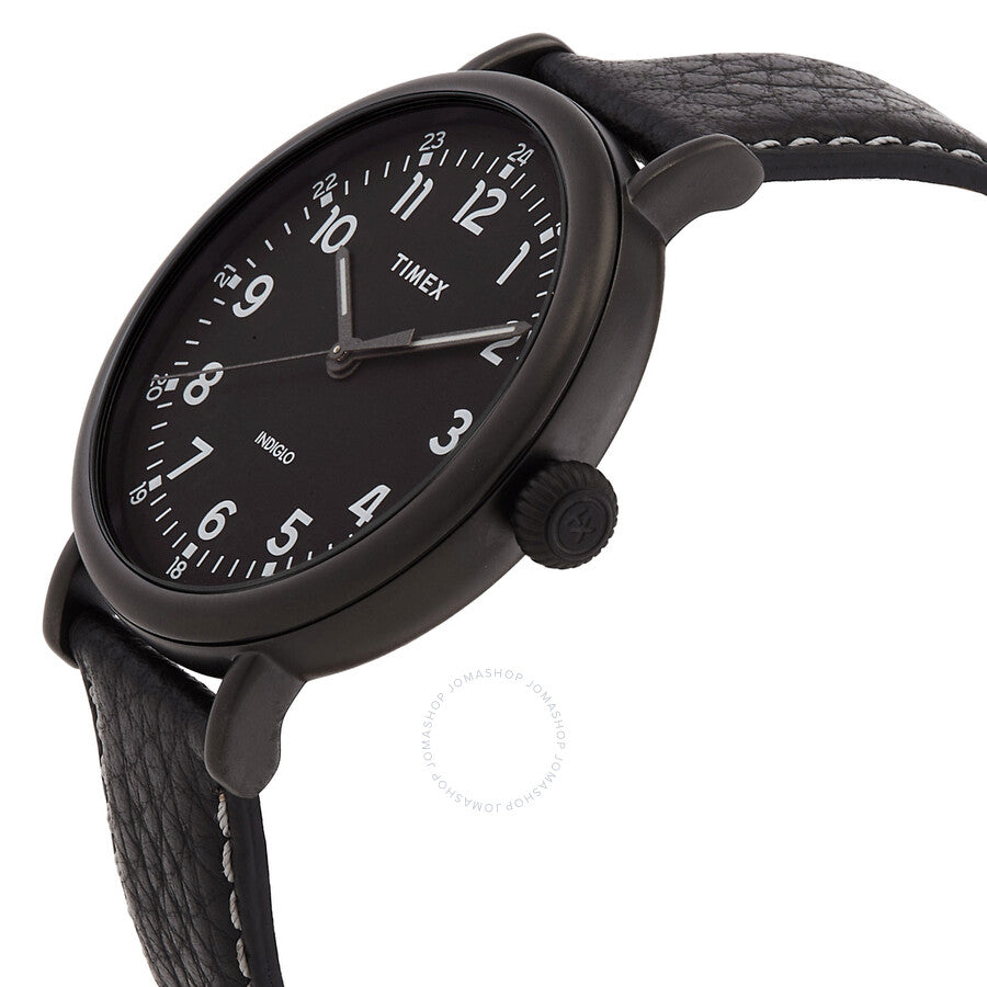 Timex Waterbury Quartz Black Dial Men's Watch TW2T91000VQ - The Watches Men & Co #2