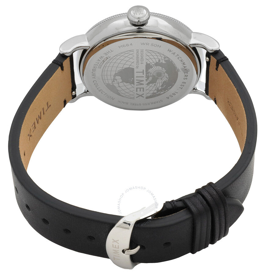 Timex Waterbury Standard Quartz Black Dial Men's Watch TW2W20200 - The Watches Men & Co #3