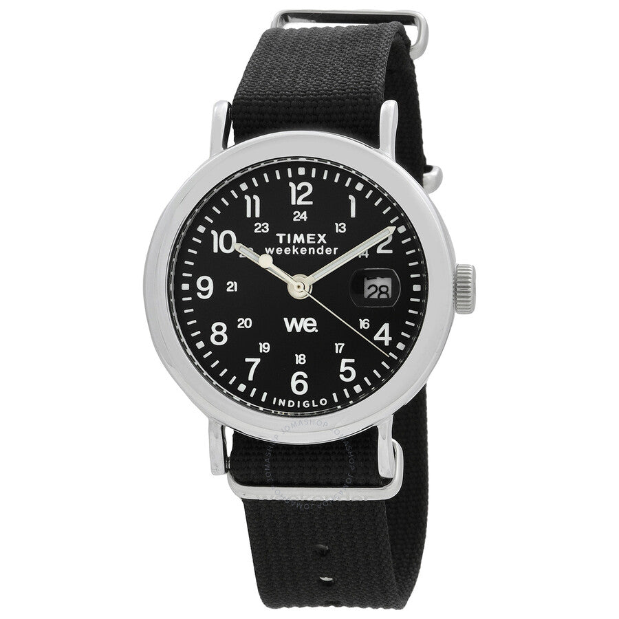 Timex Weekender Quartz Black Dial Unisex Watch TW2W85700 - The Watches Men & Co