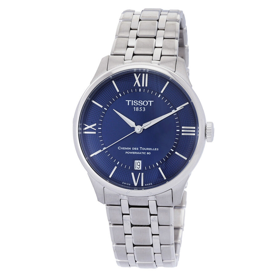 Tissot Chemin Des Tourelles Automatic Blue Dial Men's Watch T1398071104800 - Dawson Watches