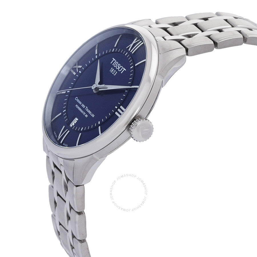 Tissot Chemin Des Tourelles Automatic Blue Dial Men's Watch T1398071104800 - Dawson Watches #2