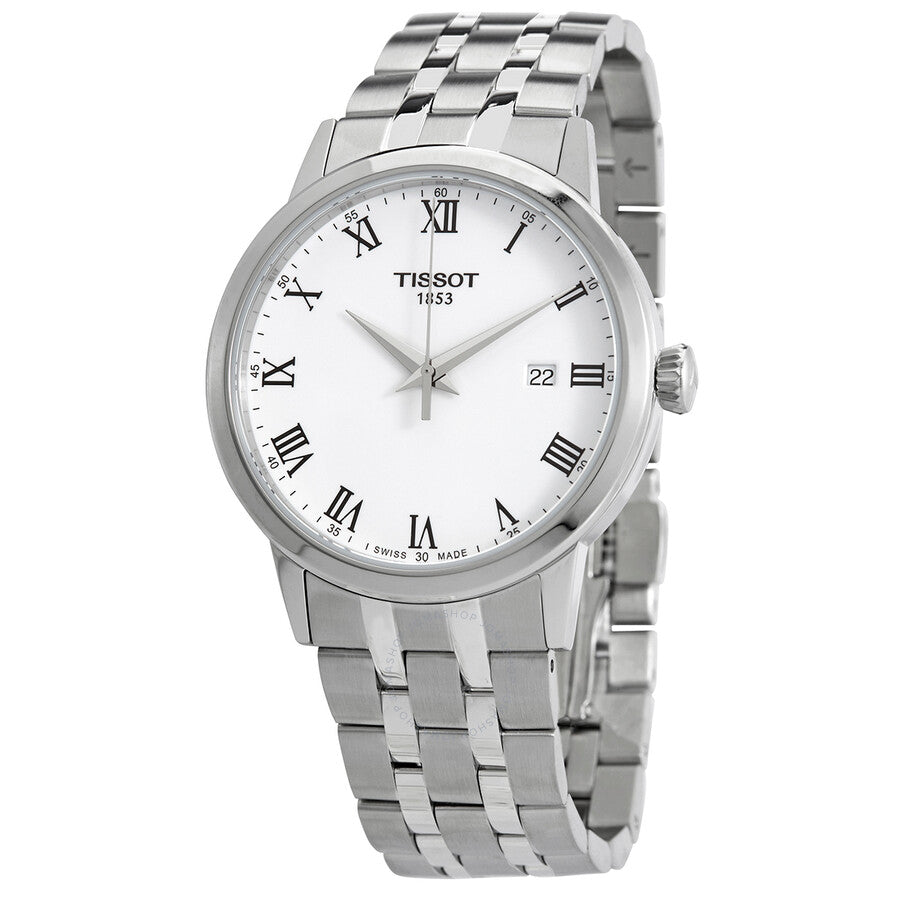 Tissot Classic Dream Quartz White Dial Men's Watch T129.410.11.013.00 - Dawson Watches