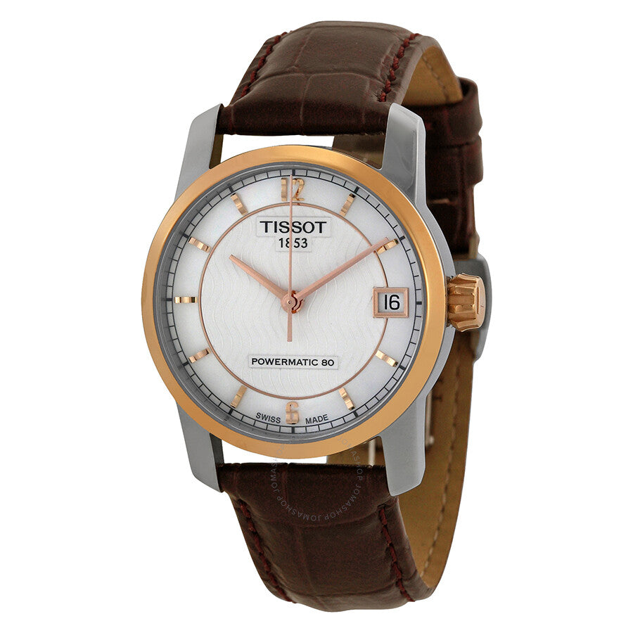 Tissot Classic Mother of Pearl Dial Ladies Watch T0872075611700 - The Watches Men & Co