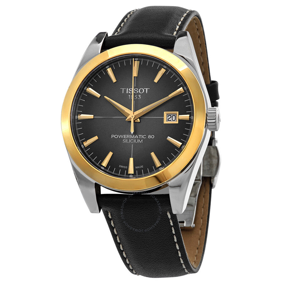 Tissot Gentleman Automatic Black Dial Men's Watch T927.407.46.061.01 - Dawson Watches