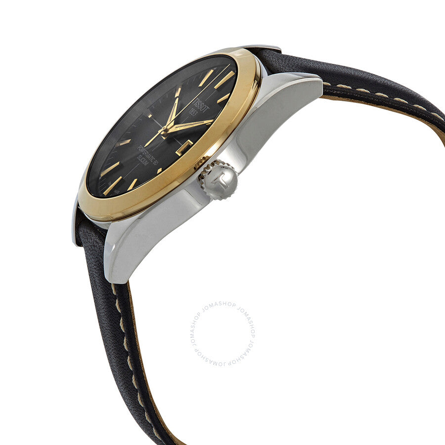 Tissot Gentleman Automatic Black Dial Men's Watch T927.407.46.061.01 - Dawson Watches #2