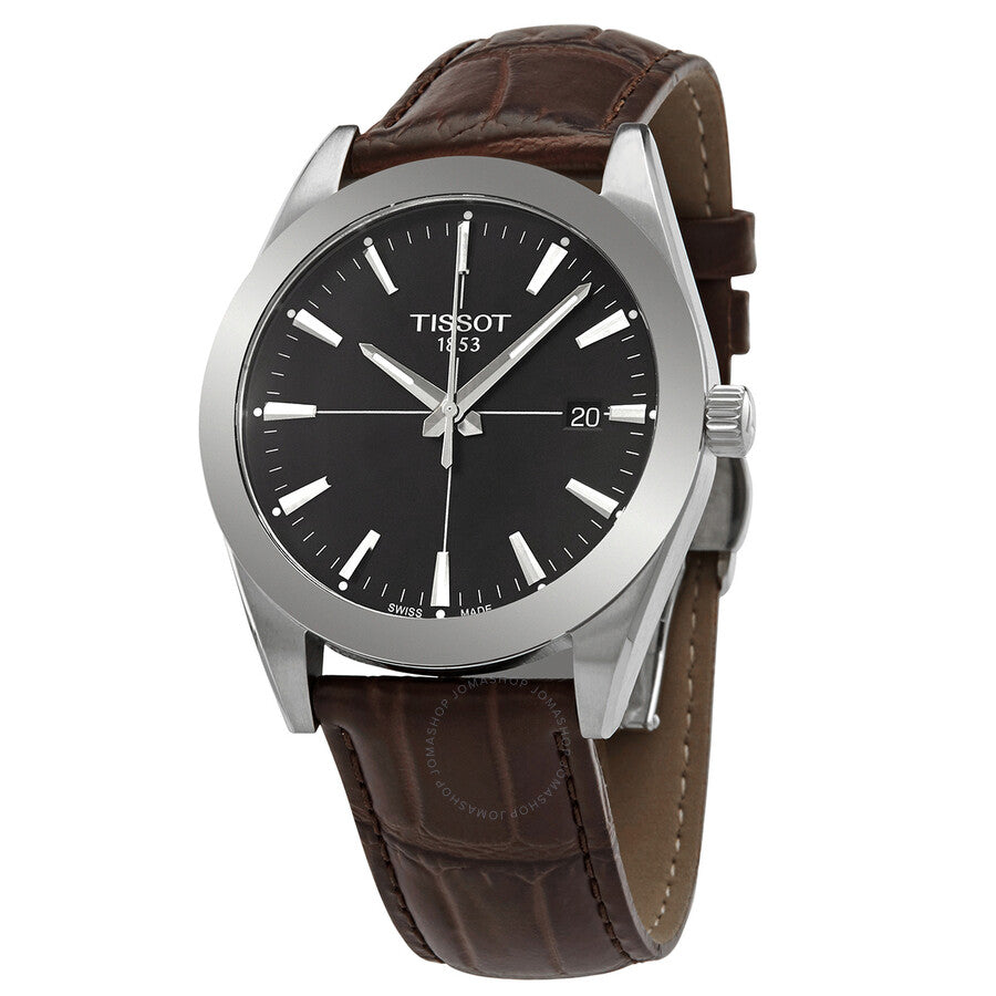 Tissot Gentleman Quartz Black Dial Men's Watch T127.410.16.051.01 - The Watches Men & Co