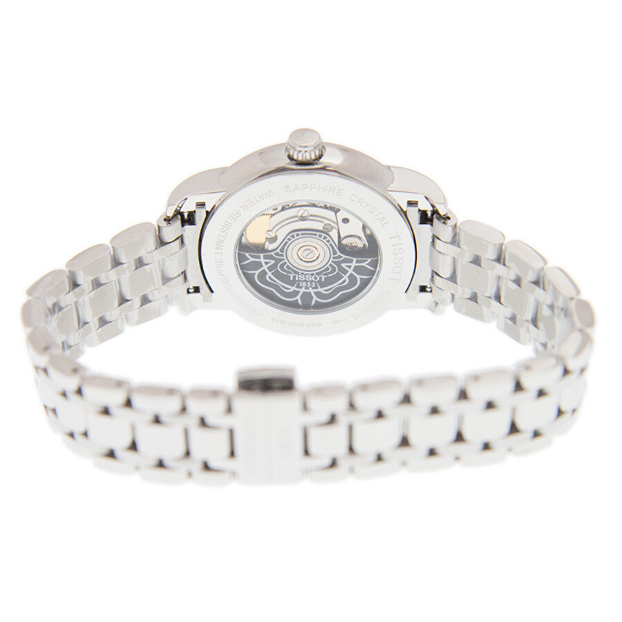 Tissot Lady Heart Automatic White Mother of Pearl Dial Ladies Watch T050.207.11.117.05 - The Watches Men & Co #5