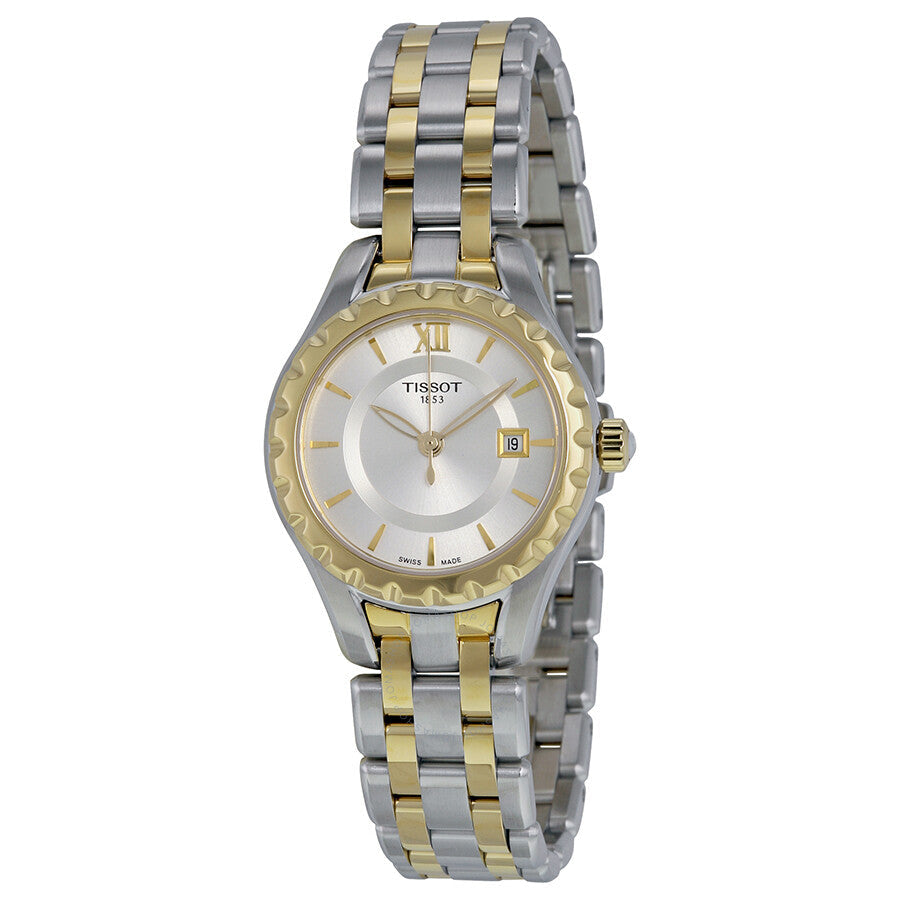 Tissot Lady Silver Dial Two-tone Ladies Watch T0720102203800 - The Watches Men & Co