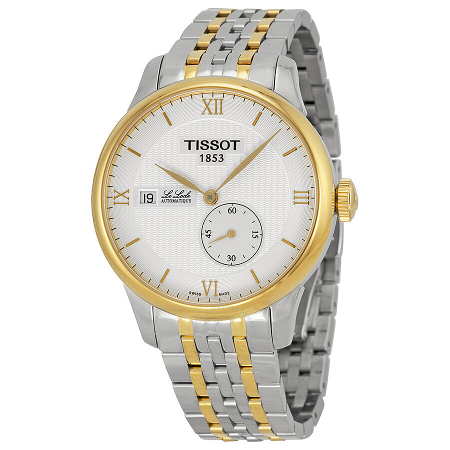 Tissot Le Locle Automatic Silver Dial Two-tone Men's Watch T0064282203800 - Dawson Watches