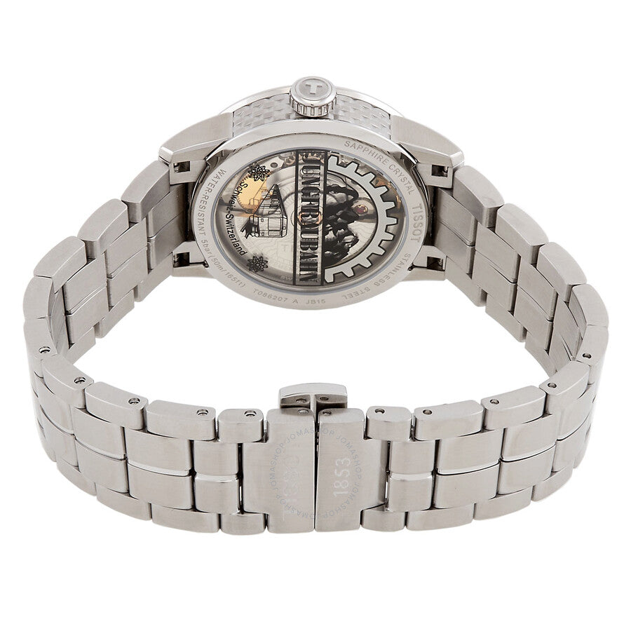 Tissot Luxury Powermatic 80 Silver Dial Ladies Watch T086.207.11.031.10 - Dawson Watches #3