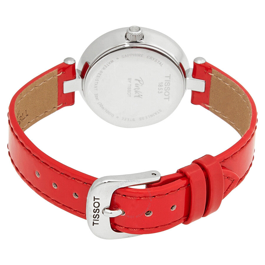 Tissot Pinky Quartz Diamond Ladies Watch T0842106611700 - The Watches Men & Co #3