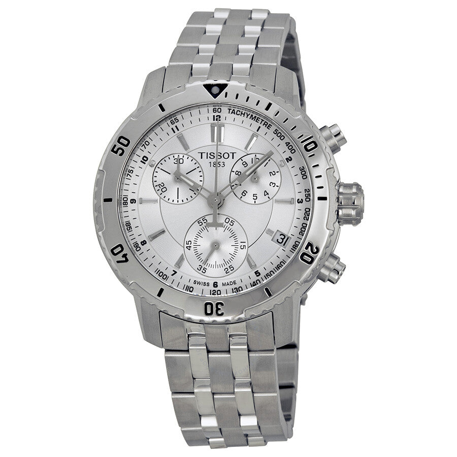 Tissot PRS 200 Chronograph Silver Dial Men's Watch T067.417.11.031.00 - The Watches Men & Co