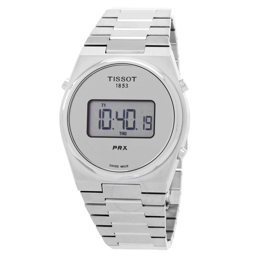 Tissot PRX Digital Quartz Silver Dial Men's Watch T1374631103000 - The Watches Men & Co