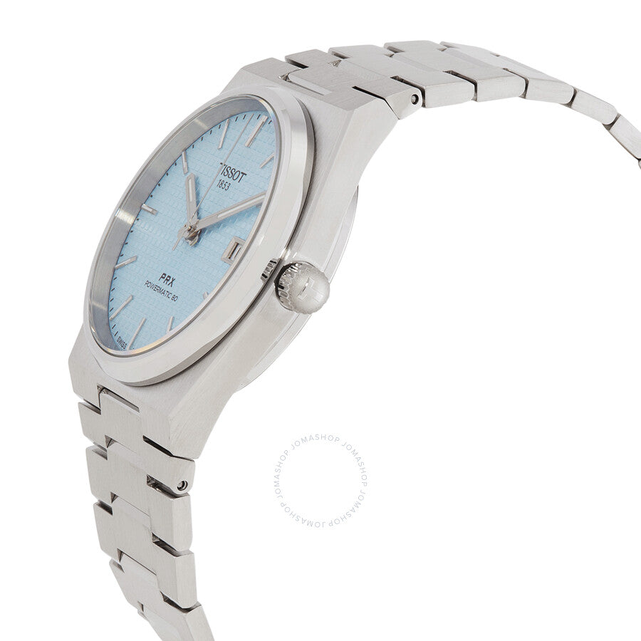 Tissot PRX Powermatic 80 Automatic Ice Blue Dial Men's Watch T137.407.11.351.00 - Dawson Watches #2