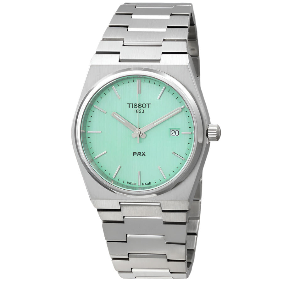 Tissot PRX Quartz Light Green Dial Men's Watch T137.410.11.091.01