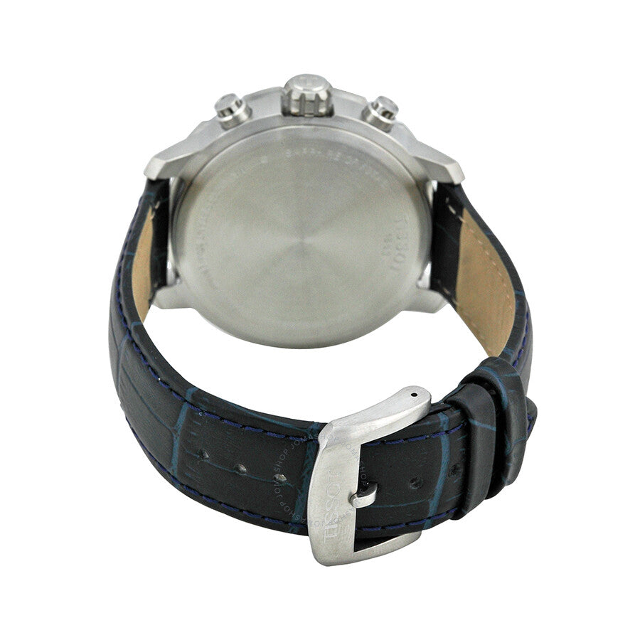 Tissot Quickster Chronograph Blue Dial Men's Watch T0954171604700 - The Watches Men & Co #3