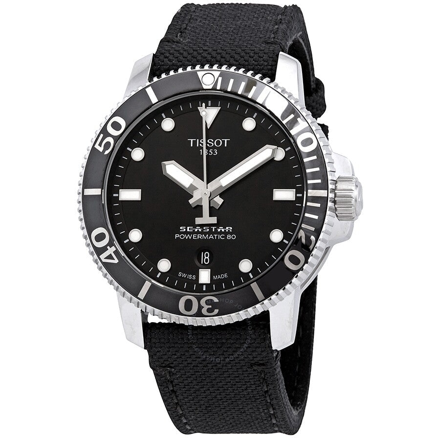 Tissot Seastar 1000 Automatic Black Dial Men's Watch T120.407.17.051.00 - Dawson Watches