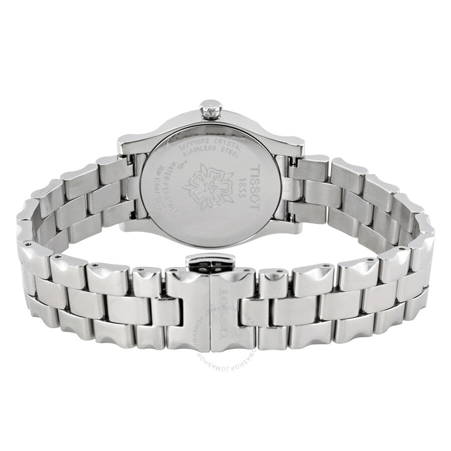 Tissot Stylis-T Mother of Pearl Dial Stainless Steel ladies Dial T0282101111702 - The Watches Men & Co #3