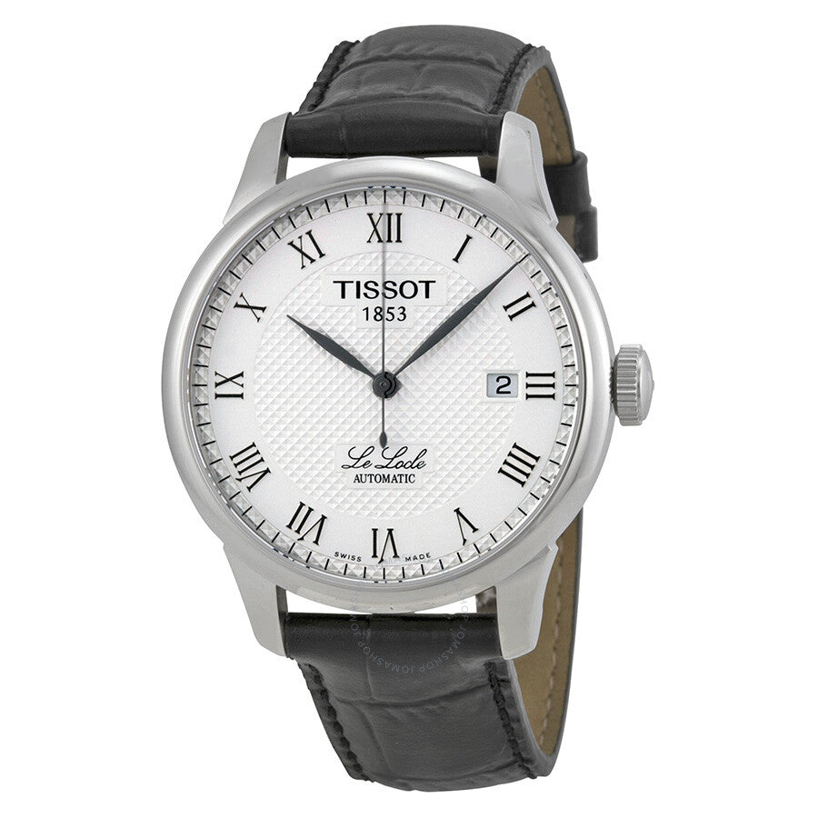 Tissot T-Classic Le Locle Silver Dial Men's Watch T41.1.423.33 - The Watches Men & Co