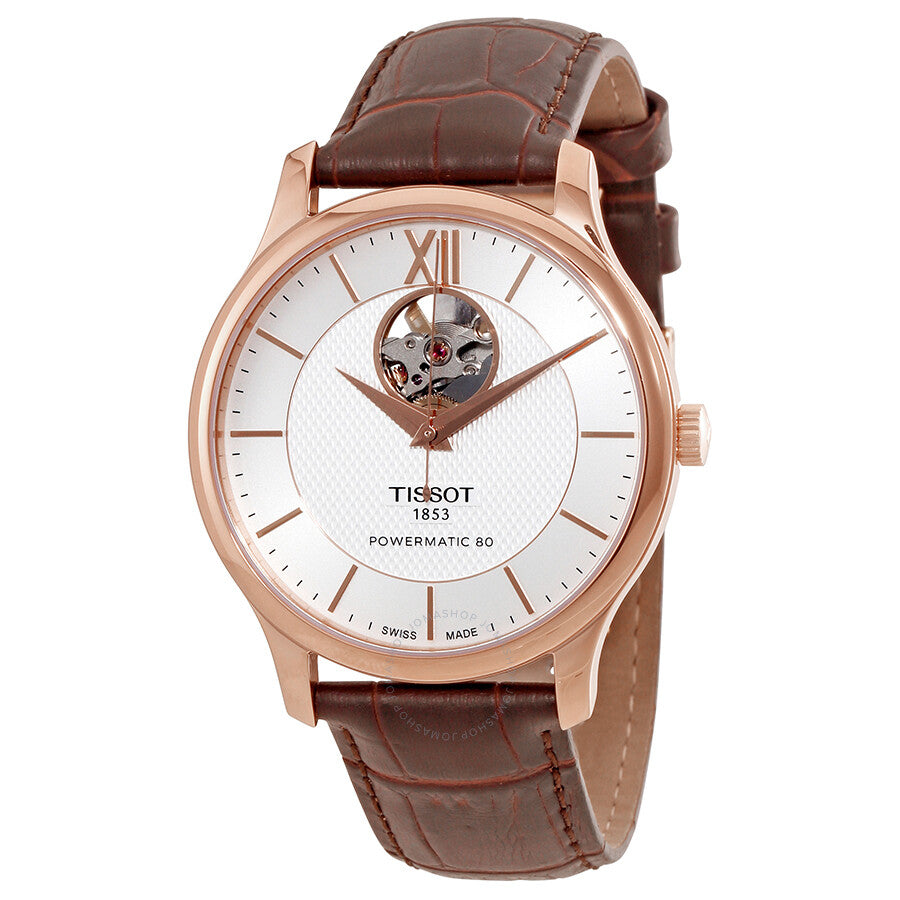 Tissot T-Classic Tradition Automatic Silver Dial Men's Watch T063.907.36.038.00 - Dawson Watches