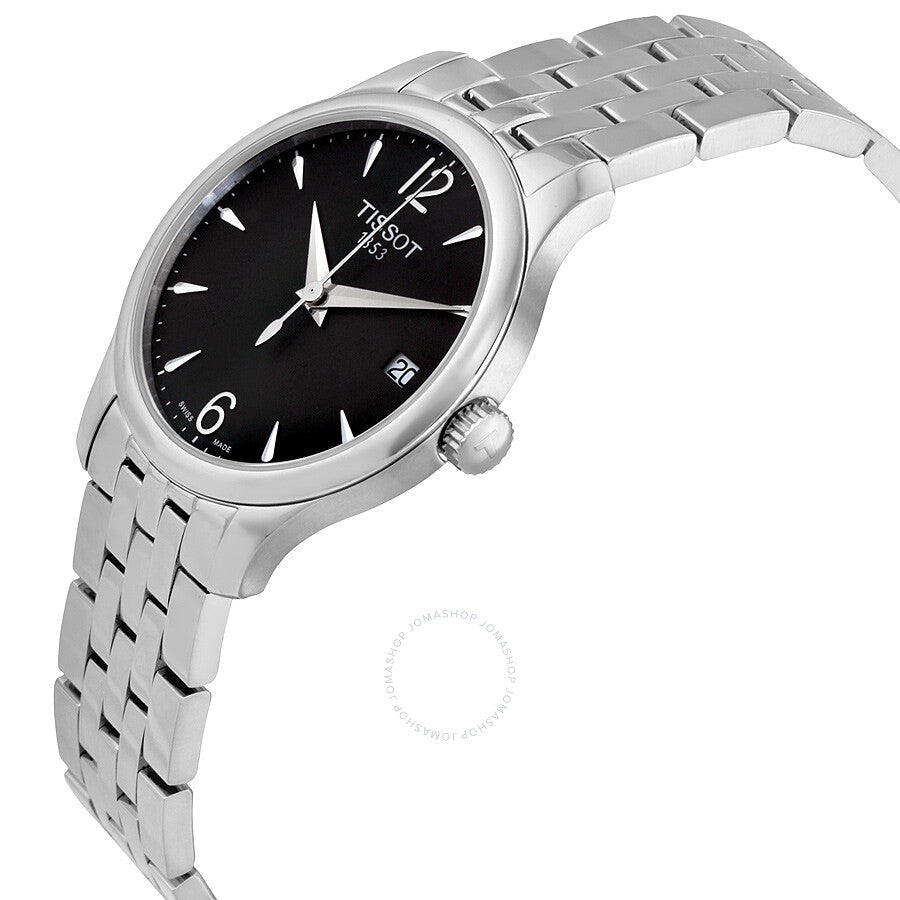 Tissot T-Classic Tradition Black Dial Ladies Watch T0632101105700 - The Watches Men & Co #2