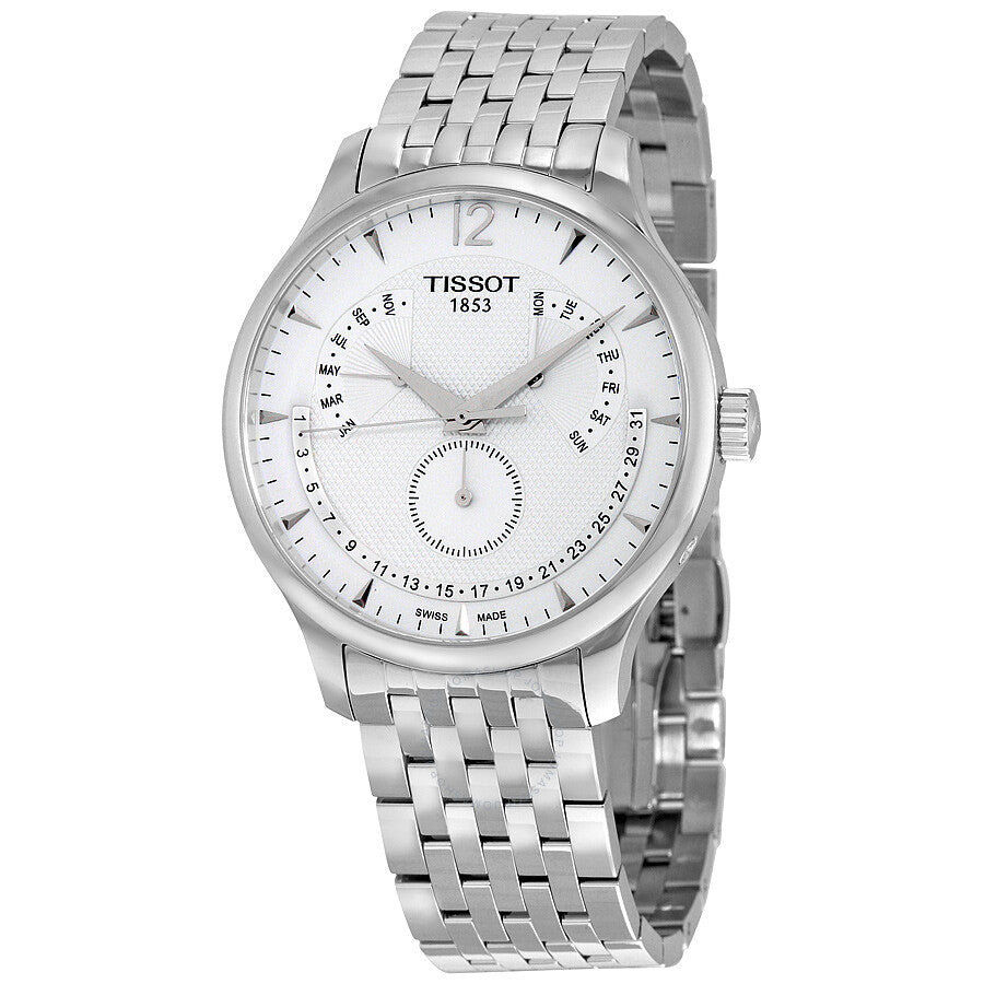 Tissot T-Classic Tradition Perpetual Calendar Men's Watch T0636371103700 - The Watches Men & Co