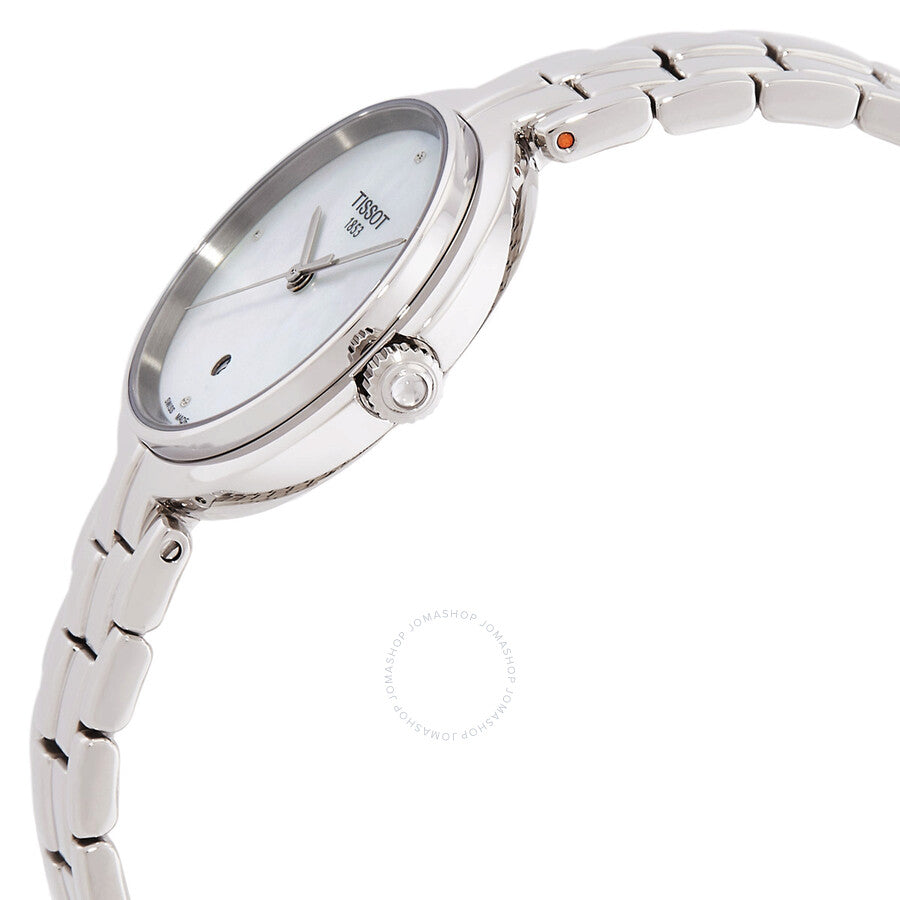 Tissot T-Lady Quartz Diamond Ladies Watch T0942101111602 - The Watches Men & Co #2