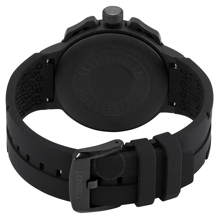 Tissot T-Race Cycling Chronograph Quartz Black Dial Men's Watch T1114173705702 - The Watches Men & Co #3