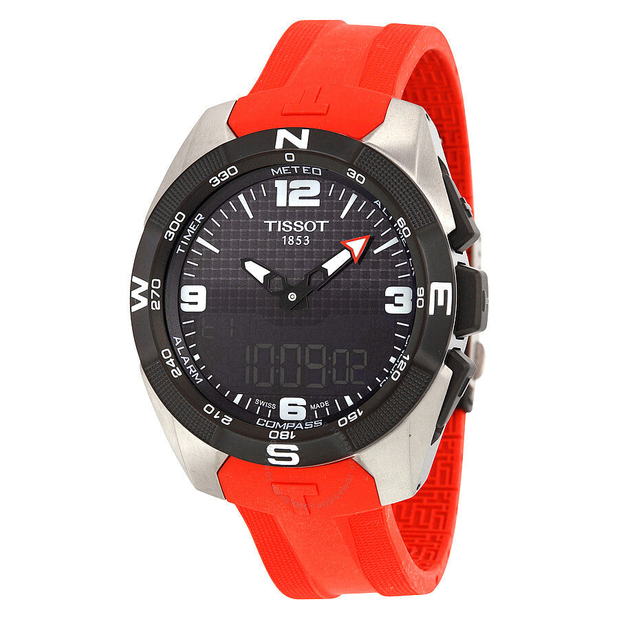 Tissot T-Touch Expert Solar Black Dial Men's Quartz WatchT0914204705700 - The Watches Men & Co
