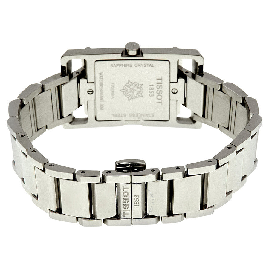 Tissot T-Trend Mother of Pearl Dial Stainless Steel Diamond Ladies Watch T032.309.11.117.01 - The Watches Men & Co #3
