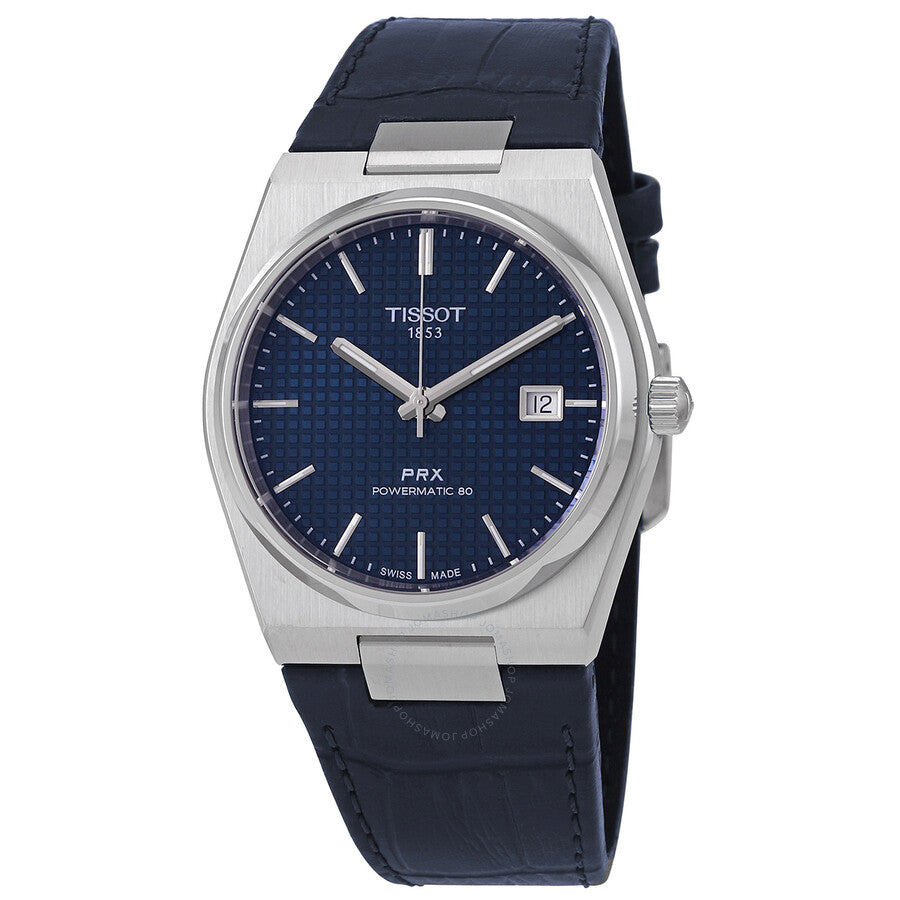 Tissot PRX Powermatic 80 Automatic Blue Dial Men's Watch T1374071604100 - Dawson Watches