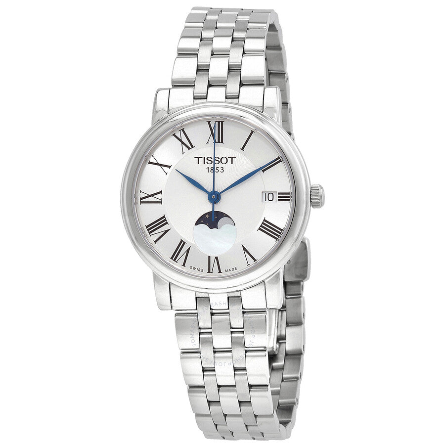 Tissot T-classic Quartz Carson Premium Lady Moonphase Watch T1222231103300 - Dawson Watches